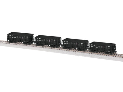 Lionel HO 2474112 - G38 Ore Car "Penn Central"  (4 Pack, Set 2)