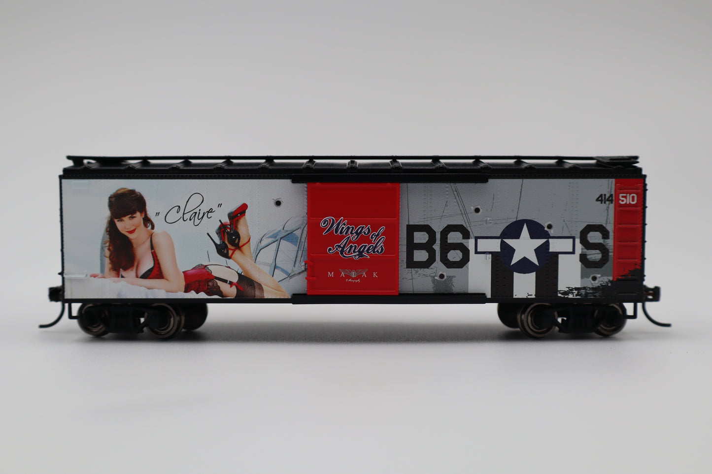 Lionel HO 2554020 - Wings of Angels Boxcar "Claire" #414510