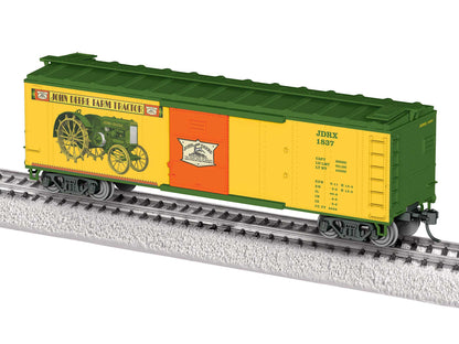 Lionel HO 2554080 - Boxcar "John Deere Farm Tractor" #1837