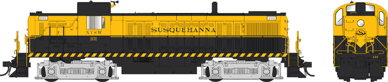 Bowser HO 25612 - Alco RS-3 Locomotive "New York, Susquehanna, & Western" #104 Phase 1 w/ Sound