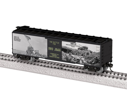 Lionel HO 2564010 - 80th Anniversary MUSA Boxcar "Iwo Jima"