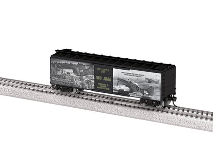 Lionel HO 2564010 - 80th Anniversary MUSA Boxcar "Iwo Jima"