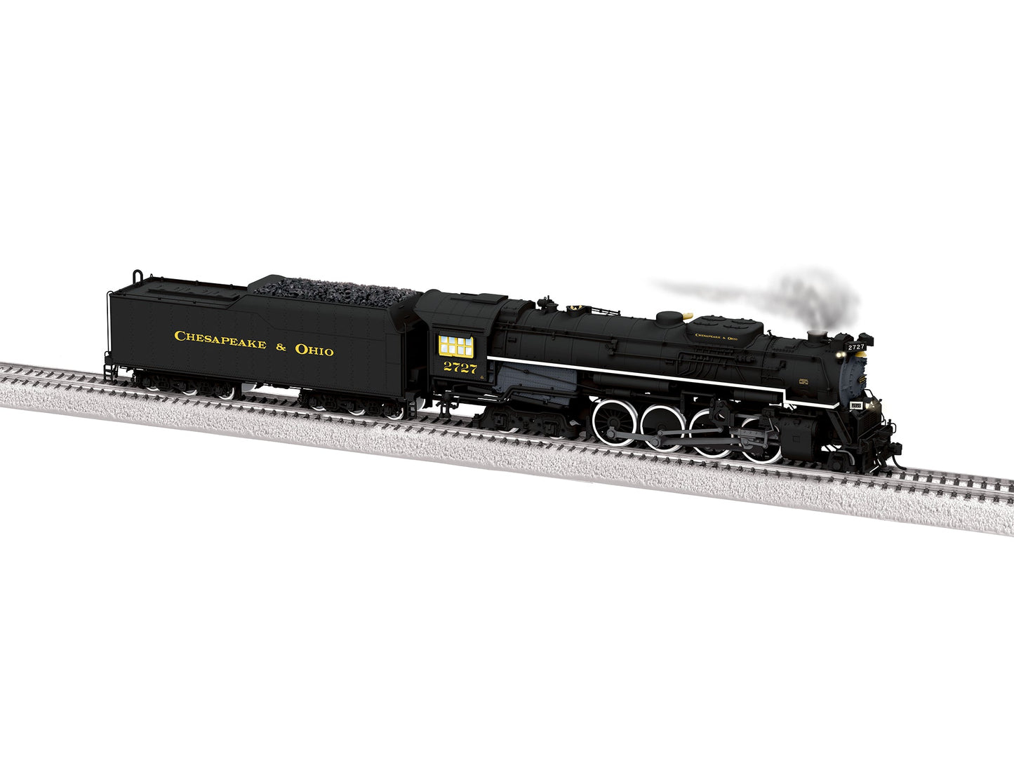 Lionel HO 2572011 - Berkshire Steam Locomotive "Chesapeake & Ohio" Kanawha #2727 (w/DCC & Sound)