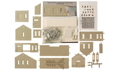 DPM HO 40500 - Coal River Passenger & Freight Depot Kit