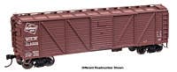 Walthers HO 910-40372 - Mainline - 40' ARA Single Sheathed Boxcar w/Dreadnaught Ends "Milwaukee Road" #714024