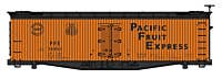 Walthers HO 910-41231 - Mainline - 40' Wood Reefer w/ Wood Ends "Pacific Fruit Express" #36400