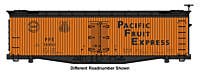 Walthers HO 910-41232 - Mainline - 40' Wood Reefer w/ Wood Ends "Pacific Fruit Express" #36427