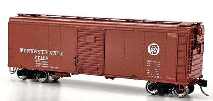 Bowser HO 43324 - X31A Round Roof Box Car "Pennsylvania" #77159 (2-Dr, Inset Roof) Circle Keystone