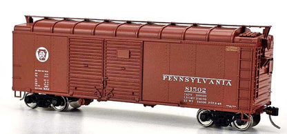 Bowser HO 43338 - X31F Round Roof Box Car "Pennsylvania" #81547 (4-Dr, Turtle Roof) Circle Keystone