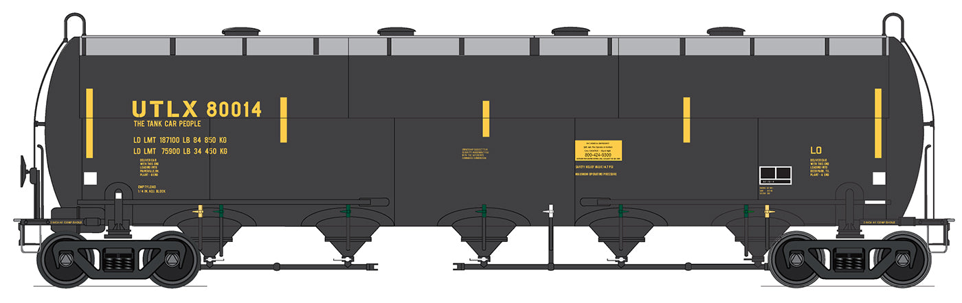 InterMountain HO 48916 - Procor Pressure Flow Hopper Car "UTLX"