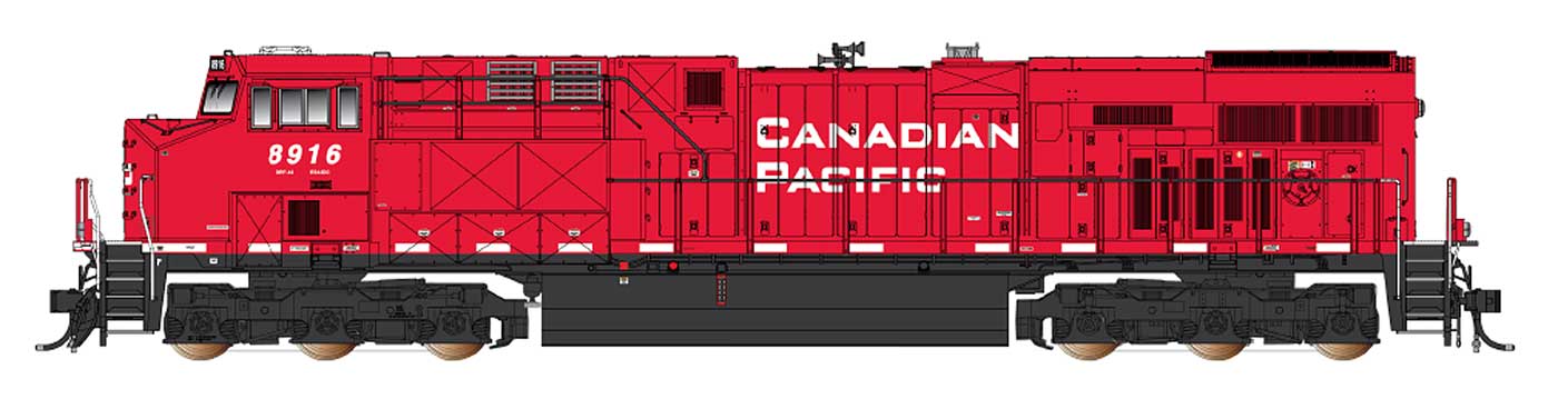 InterMountain HO 49784S-02 - Sound - GE ES44AC Gevo Diesel Locomotive "Canadian Pacific" #8933