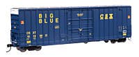 Walthers HO 920-101718 - Proto - 50' Gunderson Hi-Cube Paper Service Boxcar "CSX" #151299