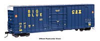 Walthers HO 920-101720 - Proto - 50' Gunderson Hi-Cube Paper Service Boxcar "CSX" #151200