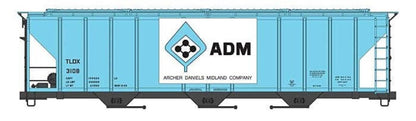 Walthers HO 910-49400 - Mainline - 50' Pullman-Standard PS-2CD 4427 3-Bay Covered Hopper "Archer-Daniels-Midland" #3108