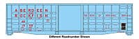 Walthers HO 910-46702 - Mainline - 50' Waffle Side Boxcar "Aberdeen & Rockfish" #1520