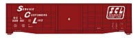 Walthers HO 910-46719 - Mainline - 50' Waffle Side Boxcar "Seaboard Coast Line" #22960
