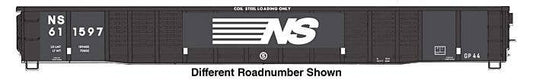 Walthers HO 910-6084 - Mainline - 53' Corrugated-Side Gondola "Norfolk Southern" #611598