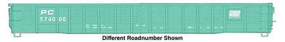 Walthers HO 910-6087 - Mainline - 53' Corrugated-Side Gondola "Penn Central" #576000