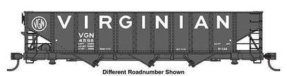 Walthers HO 910-56732 - Mainline - 70-Ton AAR 3-Bay Open Hopper "Virginian" #4842