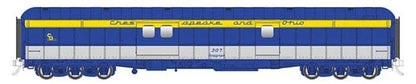 Walthers HO 920-17505 - Proto - 70' Heavyweight Baggage Car "Chesapeake & Ohio" #310 (Tri-Color)
