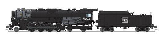 Broadway Limited Imports HO 7881 - 2-8-4 T1a Berkshire Steam Locomotive "Boston & Maine" #4007 w/DCC&Sound (4-Axle Tender)