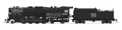 Broadway Limited Imports HO 7883 - 2-8-4 T1a Berkshire Steam Locomotive "Boston & Maine" #4016 w/DCC&Sound (4-Axle Tender)