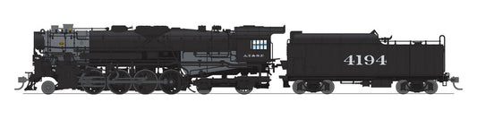 Broadway Limited Imports HO 7891 - 2-8-4 T1a Berkshire Steam Locomotive "Atchison, Topeka & Santa Fe" #4194 w/DCC&Sound (4-Axle Tender) Disk Main Driver