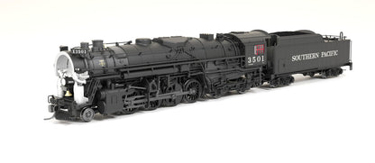 Broadway Limited Imports HO 7900 - 2-8-4 T1a Berkshire Steam Locomotive "Southern Pacific" #3501 w/DCC&Sound (4-Axle Tender)