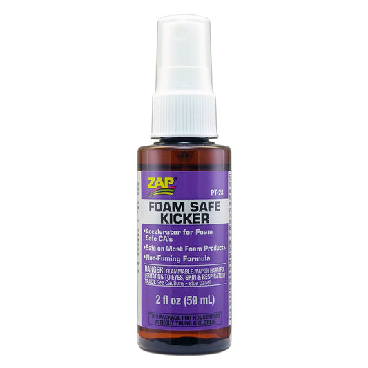 Zap-A-Gap PT-28 - Foam Safe Kicker (2 Oz) Liquid