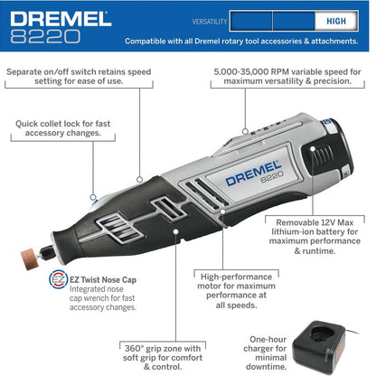 Dremel 8220 - Rotary Tool Set