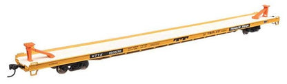 Walthers HO 910-5742 - Mainline - 89' Channel Side Flatcar "KTTX" #154003