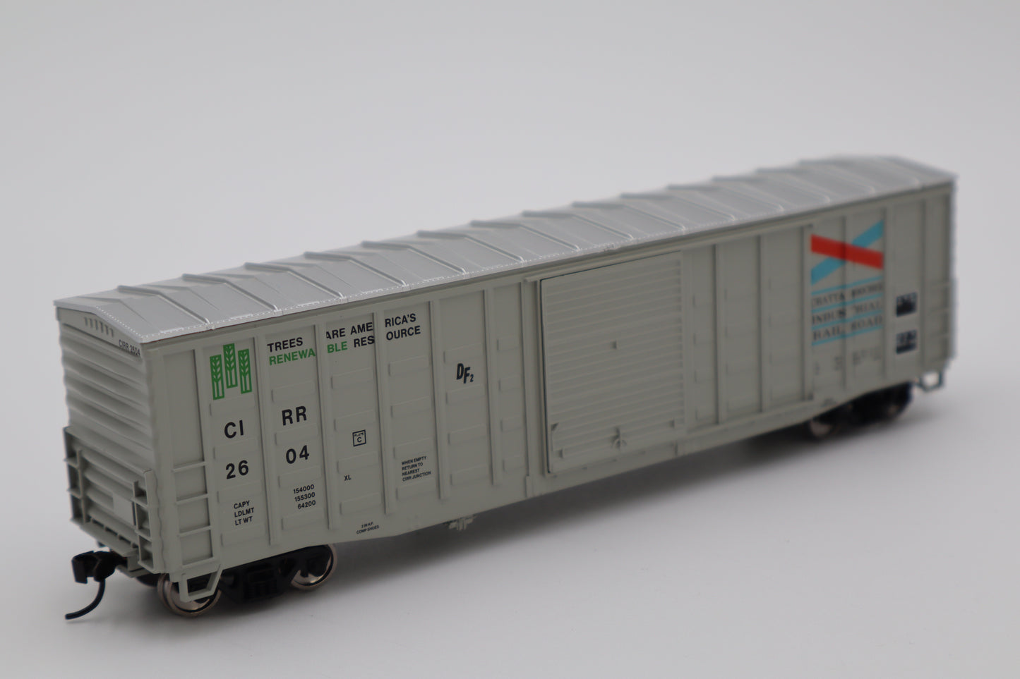 Walthers HO 910-46706 - Mainline - 50' Waffle Side Boxcar "Chattahoochee Industrial Railroad" #2631