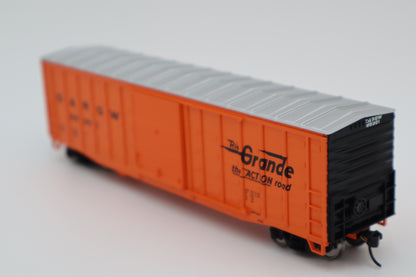 Walthers HO 910-46710 - Mainline - 50' Waffle Side Boxcar "Denver & Rio Grande Western" #65301