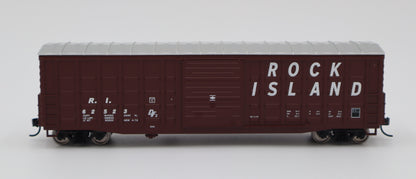 Walthers HO 910-46716 - Mainline - 50' Waffle Side Boxcar "Rock Island" #62523