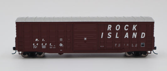 Walthers HO 910-46716 - Mainline - 50' Waffle Side Boxcar "Rock Island" #62523