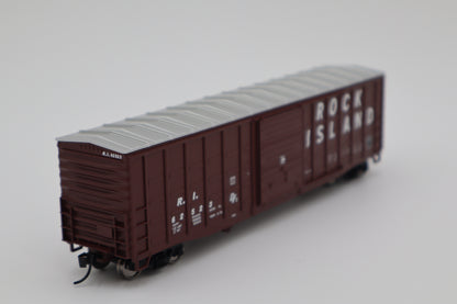 Walthers HO 910-46716 - Mainline - 50' Waffle Side Boxcar "Rock Island" #62523