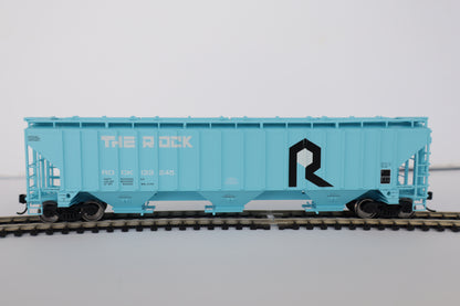 Walthers HO 910-49065 - Mainline - 57' Trinity 4750 3-Bay Covered Hopper "Rock Island" #133254