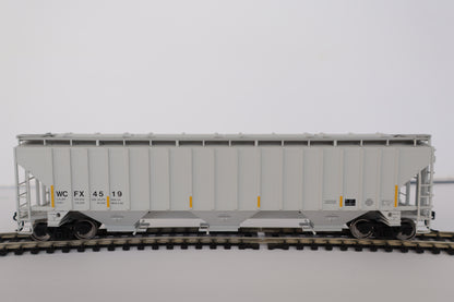 Walthers HO 910-49077 - Mainline - 57' Trinity 4750 3-Bay Covered Hopper "G. E." #4519 (WCFX)