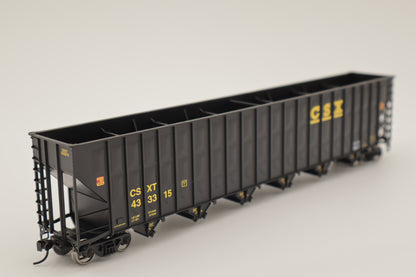 Walthers HO 910-56345 - Mainline - 73' Greenville 7,000 Cubic Foot Wood Chip Hopper "CSX" #433489