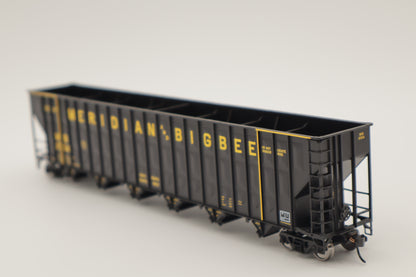 Walthers HO 910-56353 - Mainline - 73' Greenville 7,000 Cubic Foot Wood Chip Hopper "Meridian & Bigbee" #2020