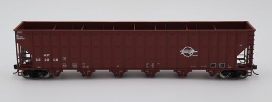 Walthers HO 910-56354 - Mainline - 73' Greenville 7,000 Cubic Foot Wood Chip Hopper "Missouri Pacific" #592808