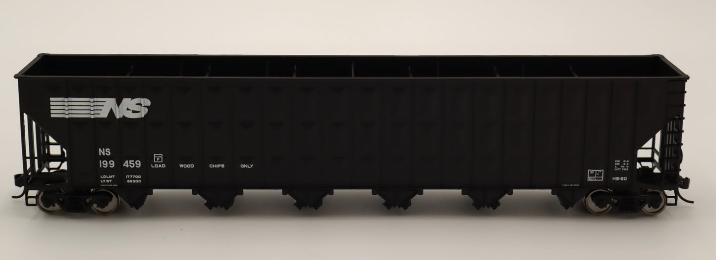 Walthers HO 910-56360 - Mainline - 73' Greenville 7,000 Cubic Foot Wood Chip Hopper "Norfolk Southern" #199497