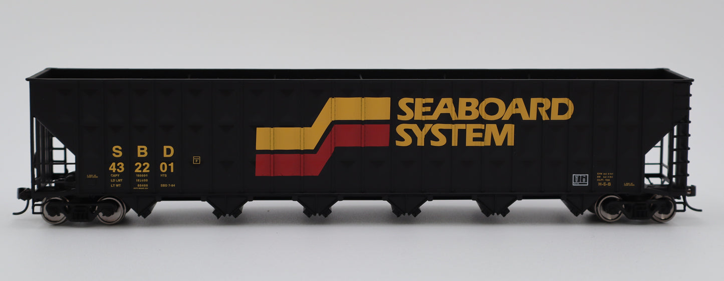 Walthers HO 910-56362 - Mainline - 73' Greenville 7,000 Cubic Foot Wood Chip Hopper "Seaboard System" #432201