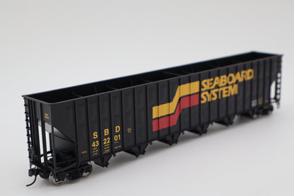 Walthers HO 910-56362 - Mainline - 73' Greenville 7,000 Cubic Foot Wood Chip Hopper "Seaboard System" #432201