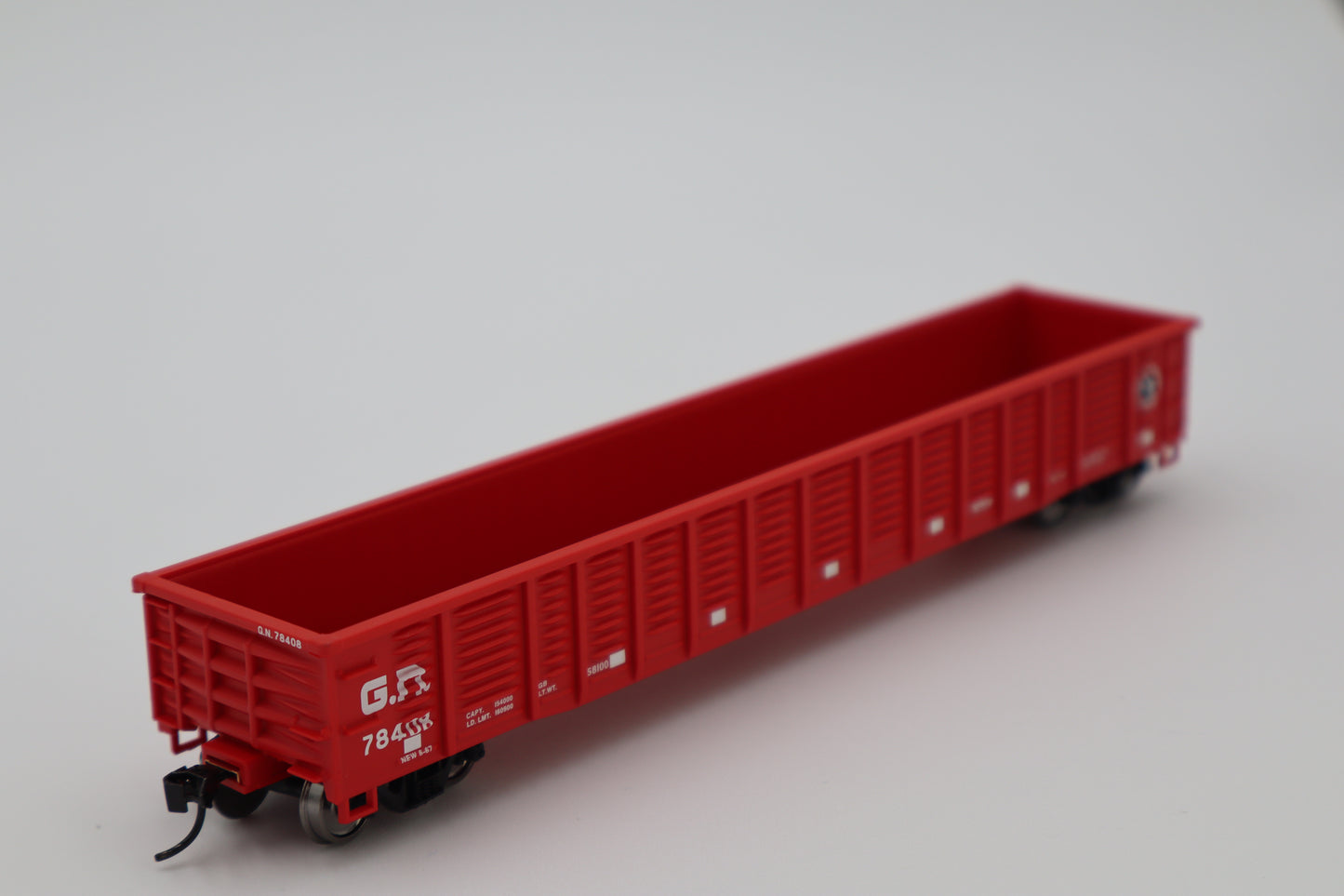 Walthers HO 910-6080 - Mainline - 53' Corrugated-Side Gondola "Great Northern" #78511