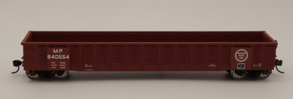 Walthers HO 910-6081 - Mainline - 53' Corrugated-Side Gondola "Missouri Pacific" #640554
