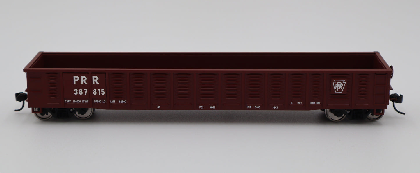 Walthers HO 910-6085 - Mainline - 53' Corrugated-Side Gondola "Pennsylvania" #387815