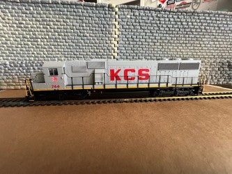 Walthers HO 910-9766 - Mainline - EMD SD60 Spartan Cab Diesel Locomotive "Kansas City Southern" #732 (Standard DC)