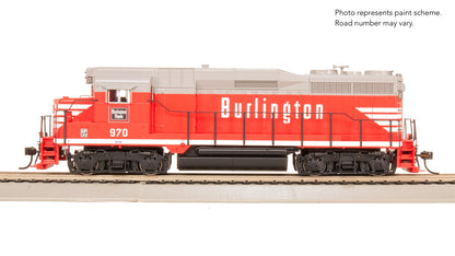 Broadway Limited Imports HO 9132 - EMD GP30 Diesel Locomotive "Chicago, Burlington & Quincy" #970 (Chinese Red) w/DCC/Sound