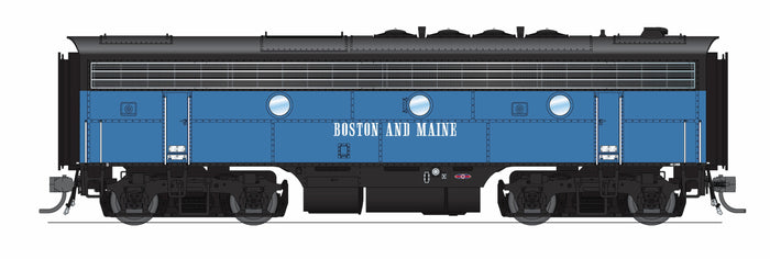 Broadway Limited Imports HO 9657 - EMD F3B Diesel Locomotive "Boston & Maine" #4228B (blue, black, white) w/DCC/Paragon4Sound